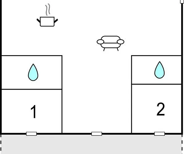 2 Bedroom Cozy In Appartamento *